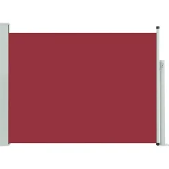 MAISON EXCLUSIVE - Auvent latéral rétractable de patio 100x500 cm rouge