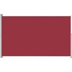 MAISON EXCLUSIVE - Auvent latéral rétractable de patio 180x300 cm rouge