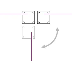 MAISON EXCLUSIVE - Auvent latéral rétractable de patio 140x1200 cm rouge