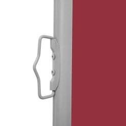 MAISON EXCLUSIVE - Auvent latéral rétractable de patio 140x1200 cm rouge
