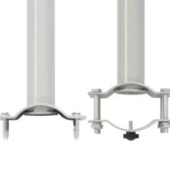 MAISON EXCLUSIVE - Auvent latéral rétractable de patio 120 x 300 cm blanc cassé