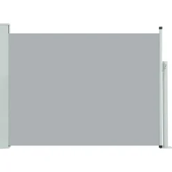 MAISON EXCLUSIVE - Auvent latéral rétractable de patio 120x500 cm gris