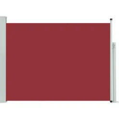 MAISON EXCLUSIVE - Auvent latéral rétractable de patio 120x500 cm rouge