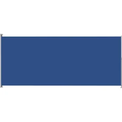 MAISON EXCLUSIVE - Auvent latéral rétractable de patio 220x500 cm bleu