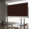 MAISON EXCLUSIVE - Auvent latéral rétractable de patio 160x300 cm marron