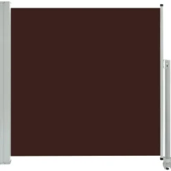 MAISON EXCLUSIVE - Auvent latéral rétractable de patio 160x300 cm marron