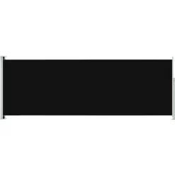 MAISON EXCLUSIVE - Auvent latéral rétractable de patio 220x600 cm noir