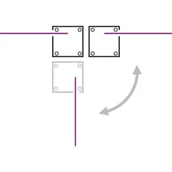 MAISON EXCLUSIVE - Auvent latéral rétractable de patio 170x1200 cm rouge