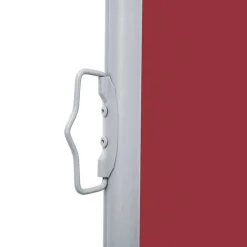 MAISON EXCLUSIVE - Auvent latéral rétractable de patio 170x1200 cm rouge