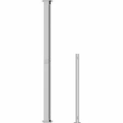 MAISON EXCLUSIVE - Auvent latéral rétractable de patio 220x300 cm bleu