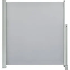 MAISON EXCLUSIVE - Auvent latéral rétractable de patio 140 x 300 cm gris