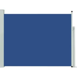 MAISON EXCLUSIVE - Auvent latéral rétractable de patio 140x500 cm bleu