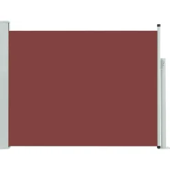 MAISON EXCLUSIVE - Auvent latéral rétractable de patio 140x500 cm marron