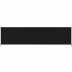 MAISON EXCLUSIVE - Auvent latéral rétractable de patio 600x160 cm noir