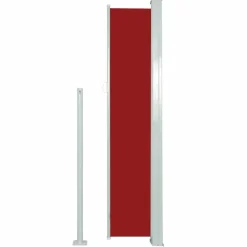 MAISON EXCLUSIVE - Auvent latéral rétractable de patio 160x500 cm rouge