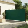 MAISON EXCLUSIVE - Auvent latéral rétractable vert foncé 170x300 cm