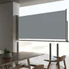 MAISON EXCLUSIVE - Auvent latéral rétractable de patio 60x300 cm gris