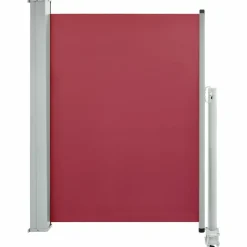 MAISON EXCLUSIVE - Auvent latéral rétractable de patio 100x300 cm rouge
