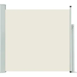 MAISON EXCLUSIVE - Auvent latéral rétractable de patio 140x500 cm crème