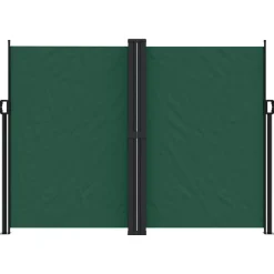 MAISON EXCLUSIVE - Auvent latéral rétractable vert foncé 180x600 cm
