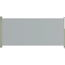 MAISON EXCLUSIVE - Auvent latéral rétractable de patio 140x300 cm gris