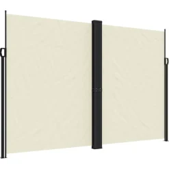MAISON EXCLUSIVE - Auvent latéral rétractable crème 220x1200 cm