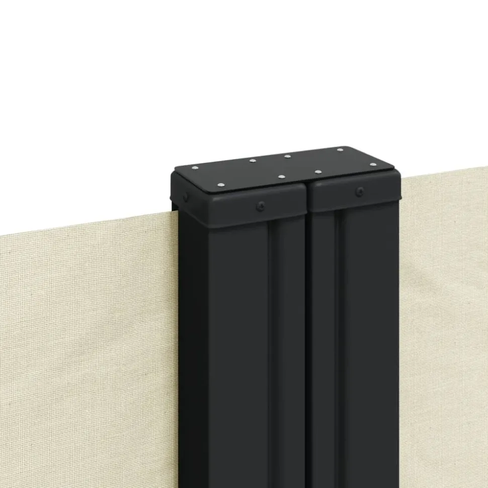 MAISON EXCLUSIVE - Auvent latéral rétractable crème 220x1200 cm