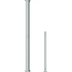 MAISON EXCLUSIVE - Auvent latéral rétractable de patio 200x300 cm crème