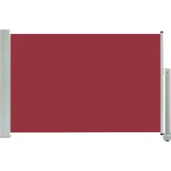 MAISON EXCLUSIVE - Auvent latéral rétractable de patio 60x300 cm rouge