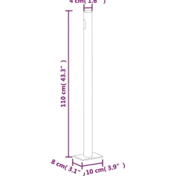 MAISON EXCLUSIVE - Auvent latéral rétractable de patio 180x500 cm gris