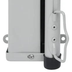 MAISON EXCLUSIVE - Auvent latéral rétractable de patio 220x300 cm rouge