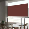 MAISON EXCLUSIVE - Auvent latéral rétractable de patio 80x300 cm marron