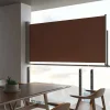 MAISON EXCLUSIVE - Auvent latéral rétractable de patio 120x300 cm marron