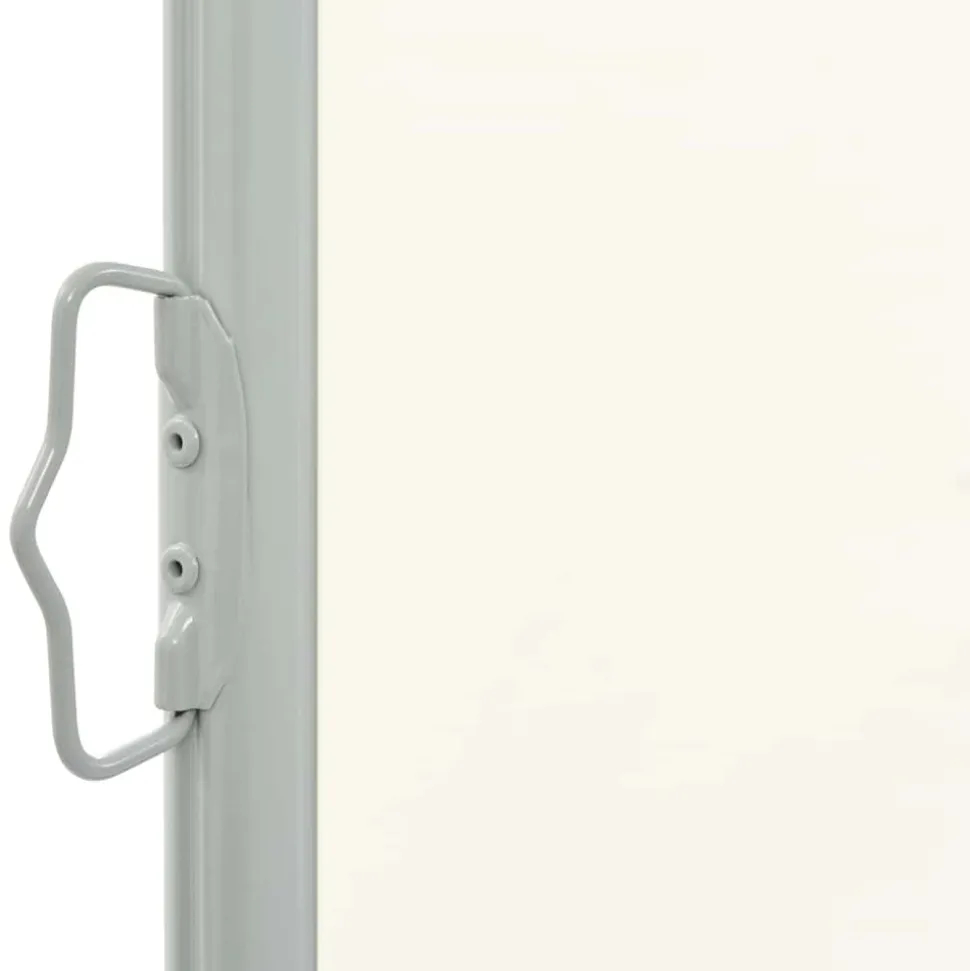 MAISON EXCLUSIVE - Auvent latéral rétractable de patio 100 x 300 cm blanc cassé