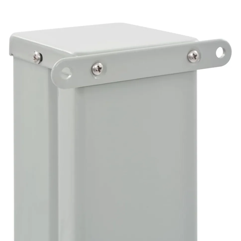 MAISON EXCLUSIVE - Auvent latéral rétractable de patio 100 x 300 cm blanc cassé