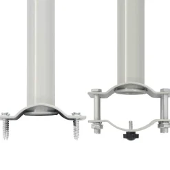 MAISON EXCLUSIVE - Auvent latéral rétractable de patio 100 x 300 cm blanc cassé