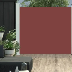 MAISON EXCLUSIVE - Auvent latéral rétractable de patio 170x300 cm marron