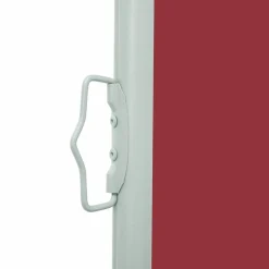 MAISON EXCLUSIVE - Auvent latéral rétractable de patio 140x500 cm rouge