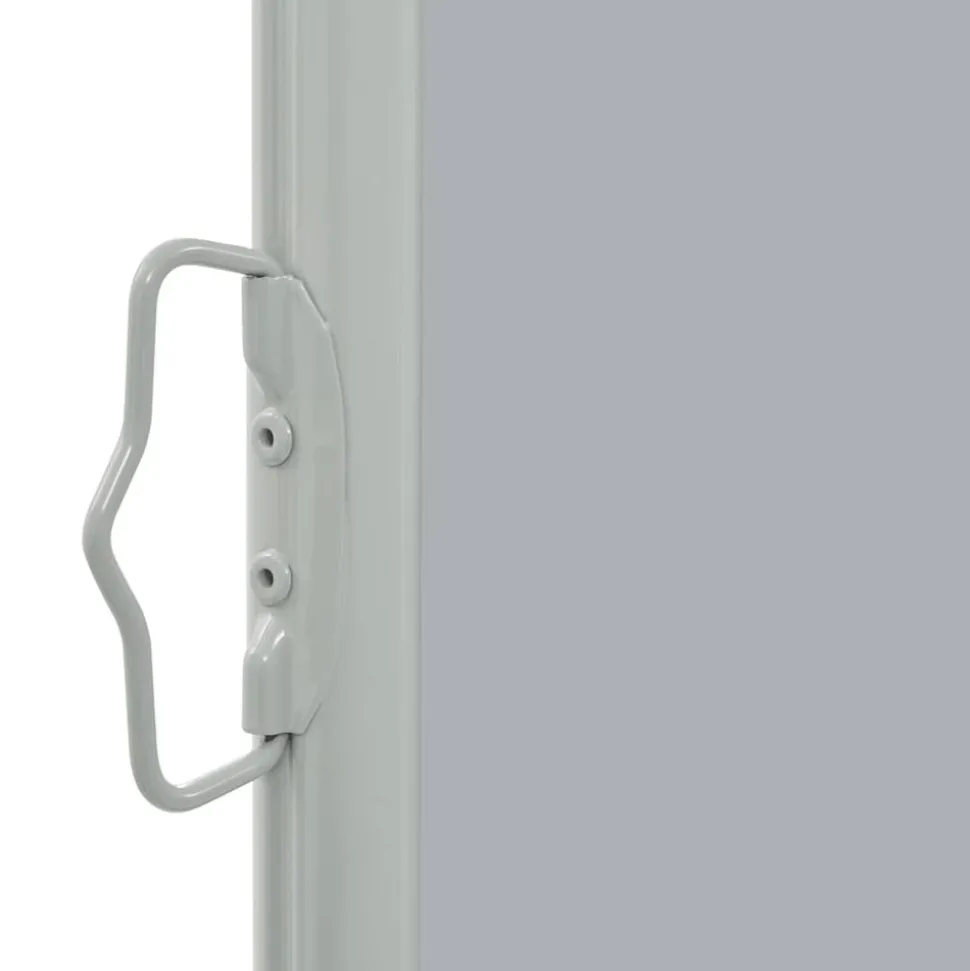 MAISON EXCLUSIVE - Auvent latéral rétractable de patio 80x300 cm gris