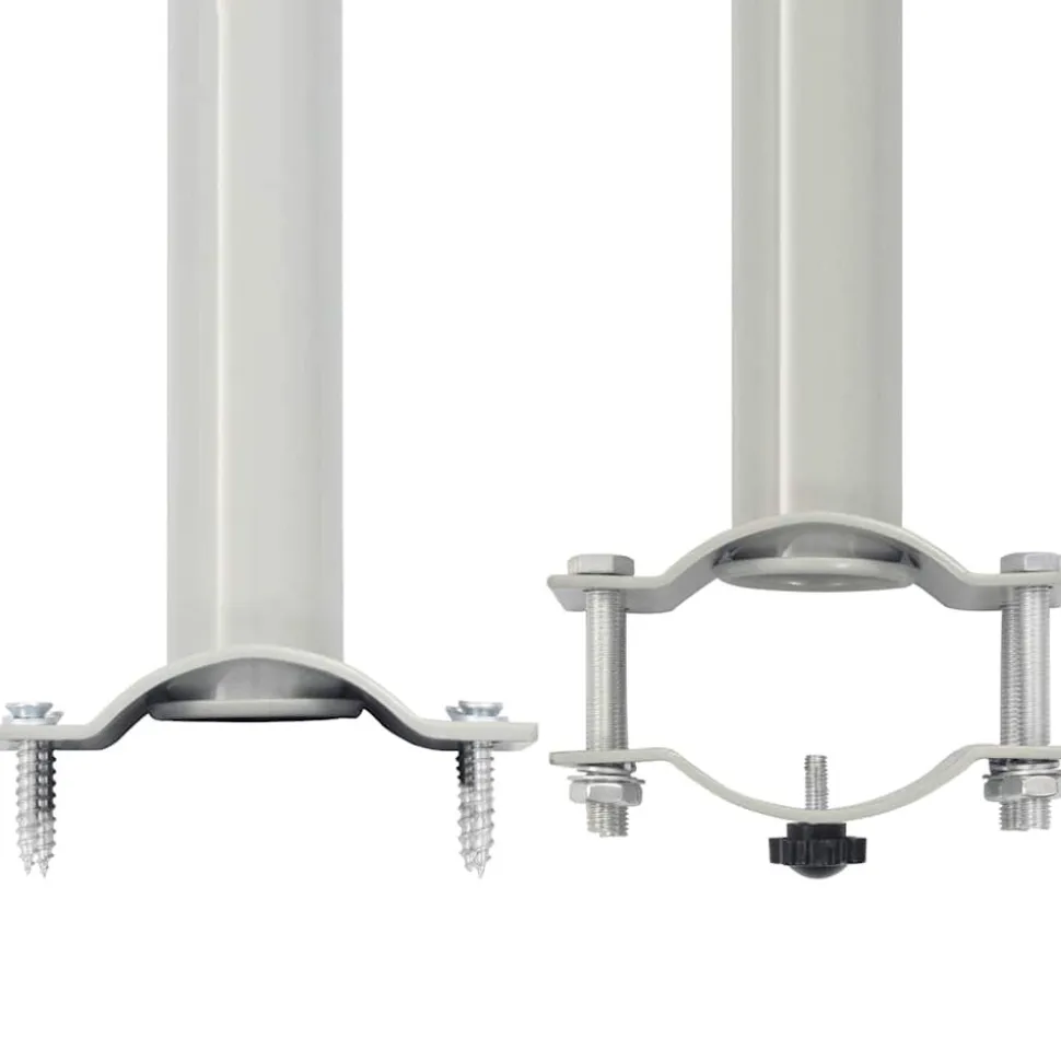 MAISON EXCLUSIVE - Auvent latéral rétractable de patio 80x300 cm gris