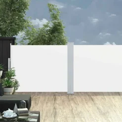 MAISON EXCLUSIVE - Auvent latéral rétractable de patio 170x1200 cm crème