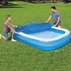 MAISON EXCLUSIVE - Bestway couverture de piscine flowclear 262x175x51 cm