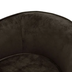 MAISON EXCLUSIVE - Canapé pour chien marron 69x49x40 cm peluche