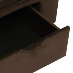 MAISON EXCLUSIVE - Canapé pour chien avec tiroir marron 75x50x38 cm peluche