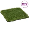 MAISON EXCLUSIVE - Carreaux de gazon artificiel 22 pcs vert 30x30 cm