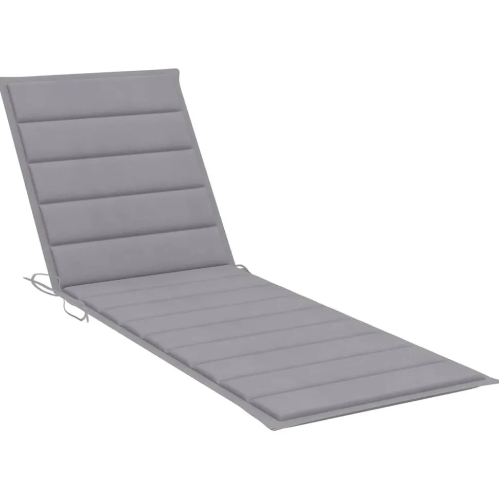 MAISON EXCLUSIVE - Chaise longue de jardin avec table et coussin pin imprégné