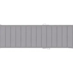 MAISON EXCLUSIVE - Chaise longue de jardin avec table et coussin pin imprégné