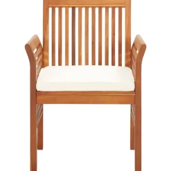 MAISON EXCLUSIVE - Chaise de jardin avec coussin bois d'acacia massif