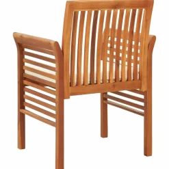 MAISON EXCLUSIVE - Chaise de jardin avec coussin bois d'acacia massif