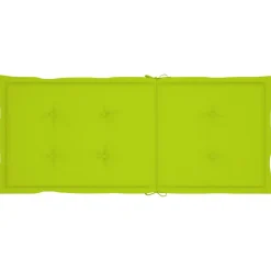 MAISON EXCLUSIVE - Chaise à bascule avec coussins bois d'acacia massif